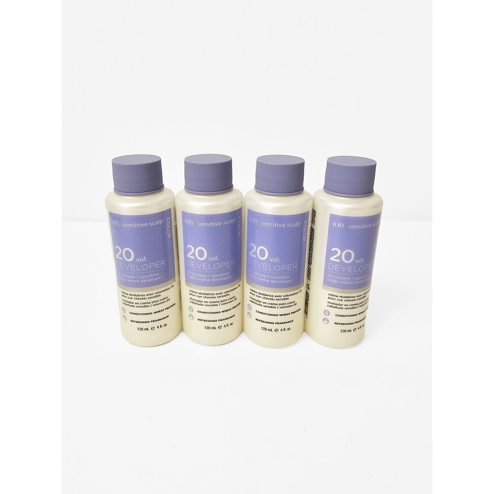 Ion 20 Volume Developer Sensitive Scalp 4 fl oz Bundle 4 for 5 Hair Color Care